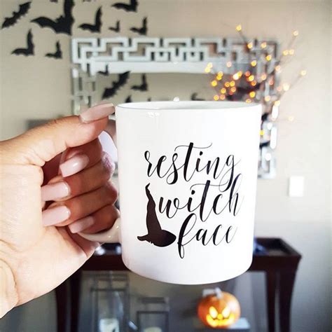 Channel Your Inner Witch with the Resting Witch Face Mug